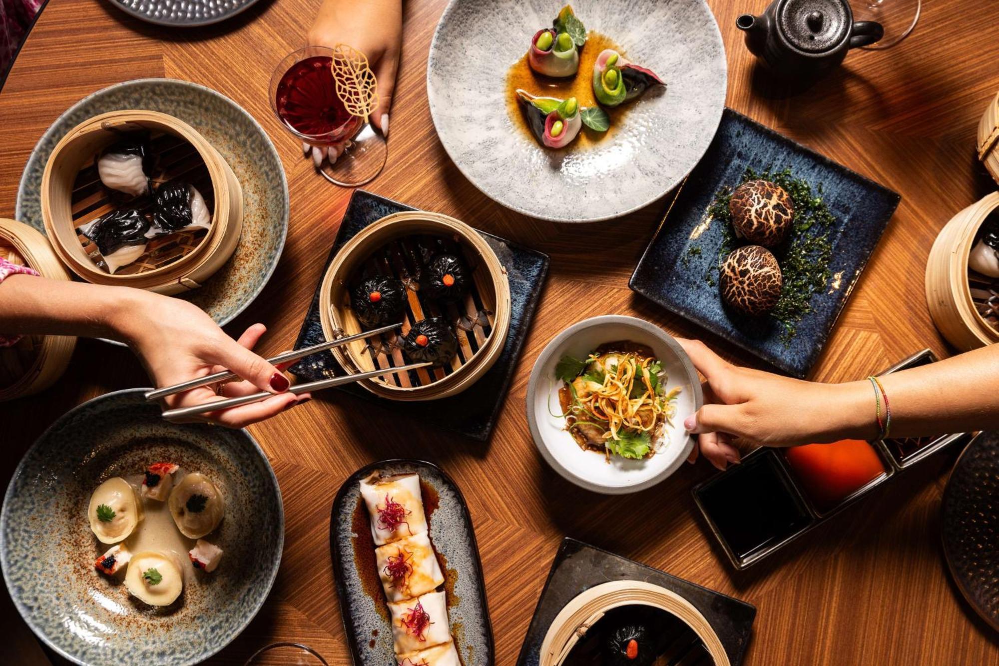 Art'Otel Zagreb, Powered By Radisson Hotels Exteriér fotografie A selection of dishes at the restaurant